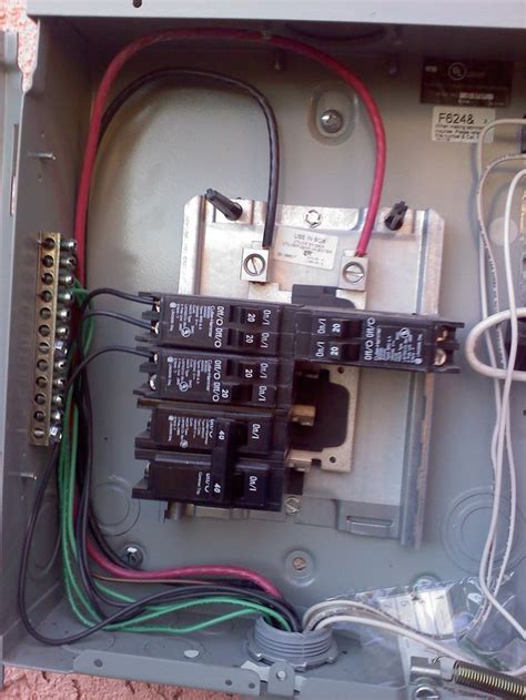 amp  panel wiring