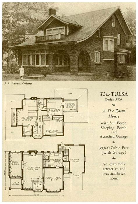 great site  antique homes  styles  brick houses  tulsa vintage house plans