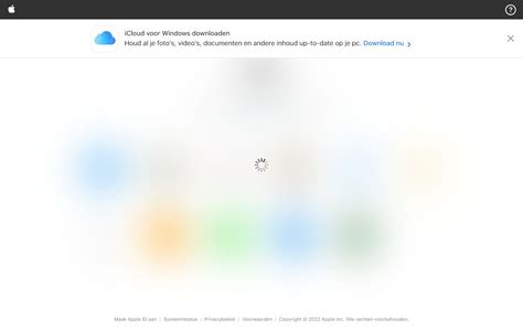 apple cloud inloggen