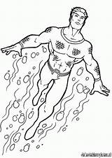 Aquaman Superheroes Colorir Kolorowanki Coloriage Ausmalbilder Dzieci Desenhos Cartoon Ausmalbild Coloriages Freekidscoloringandcrafts sketch template