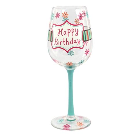 Happy Birthday Images With Wine Glasses💐 — Free Happy Bday Pictures And