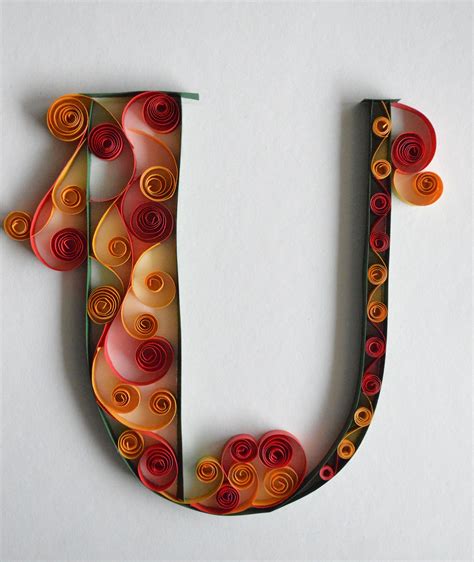 quilling letter patterns  printable