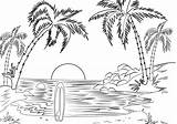 Mewarnai Pantai Pemandangan Sketsa Alam Putih Hitam Hutan Diwarnai Gambarcoloring Anak Abis Siap Cari Rumput Wortel Marimewarnai sketch template