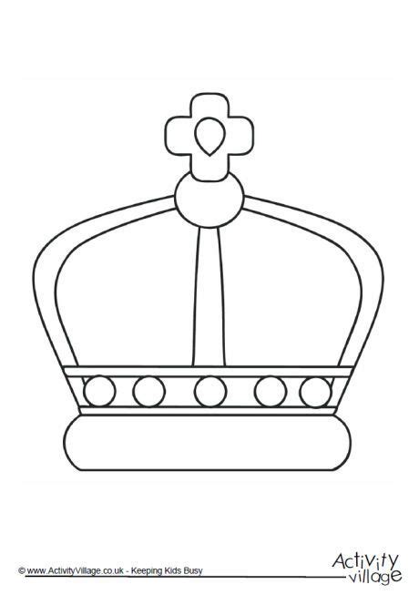 crown colouring page  queen  birthday queen birthday business