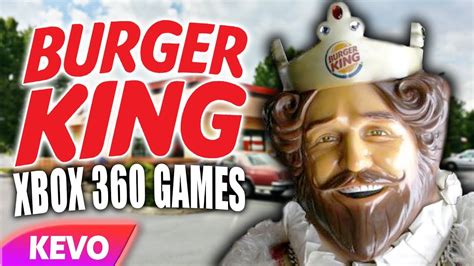 Xbox 360 Games But They Are Made By Burger King Youtube