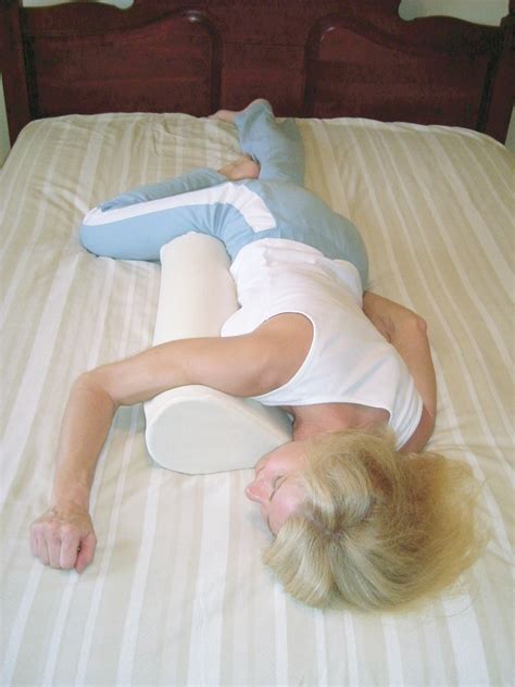 Stomach Sleepers Teardrop Body Support Pillow