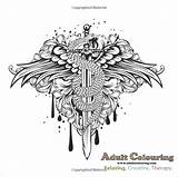 Inner Peace Coloring Book Tattoo Designs Designlooter 75kb sketch template