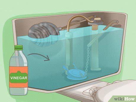 easy ways  clean  toilet tank  vinegar  baking soda