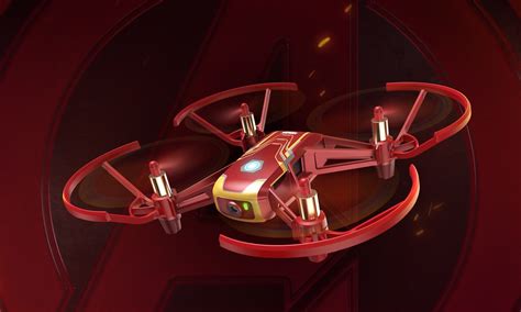 dji releases ironman edition tello drone  partnership  marvel