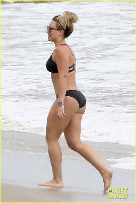 Hilary Duff Hits The Beach In Her Bikini On Labor Day Photo 3950330
