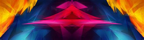 5120x1440 Abstract Colors Dual Monitor Wallpaper 4K - Best of