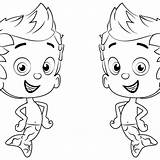 Bubble Guppies Coloring Oona sketch template