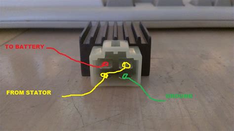 gy voltage regulator rectifier wiring diagrams
