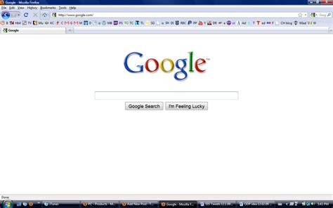 google search  homepage