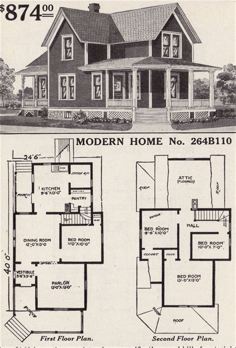 modern home  farmhouse style  sears house plans