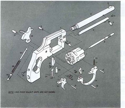 model revolver firearms assembly bev fitchetts guns