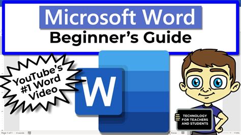 beginners guide  microsoft word  tutorial youtube