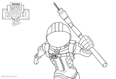 fortnite scar coloring pages