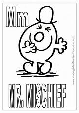 Mr Pages Coloring Men Mischief sketch template