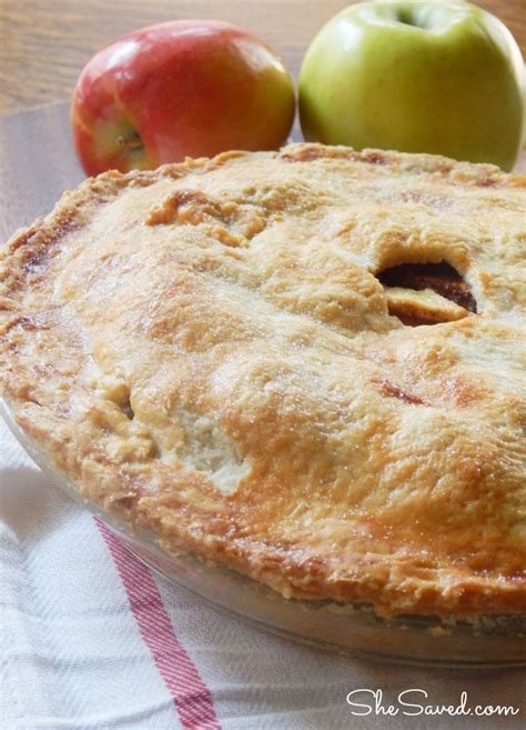 Easy Homemade Apple Pie Recipe Shesaved®