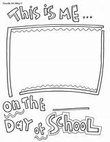 Vpk Educativeprintable Students Daycare Classroomdoodles Educative sketch template