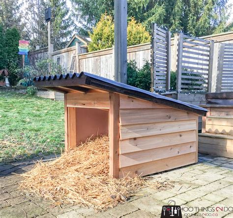 diy doghouse   pets warm  winter dog houses pets outdoor dog