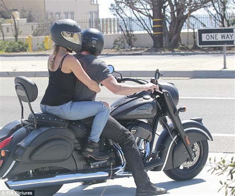 denise richards and husband aaron phypers speed off on a
