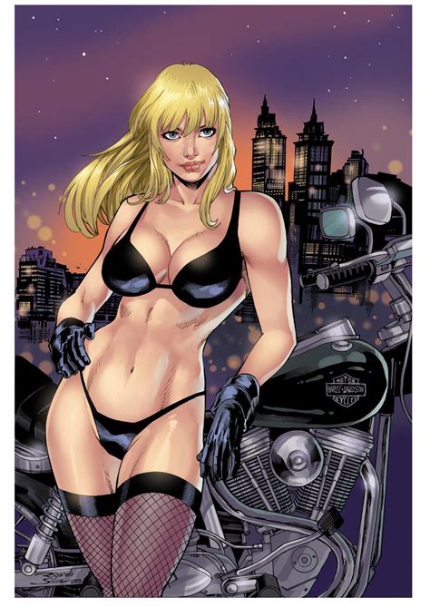 Sexy Black Canary Commission By Giuliapriori On Deviantart