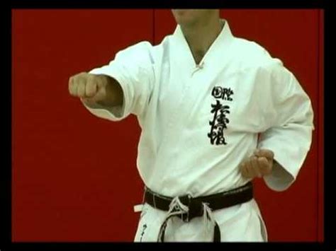 basic karate punches chokuzuki straight punch youtube
