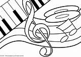 Music Pages Coloring Color Kids Printable Getcolorings sketch template