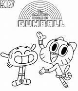 Gumball Incrivel Coloringcity sketch template
