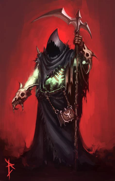 grim reaper  artdeepmind  deviantart