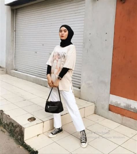 5 Rekomendasi Ootd Kaos Oversize Hijab Dengan Keren – Radar Garut