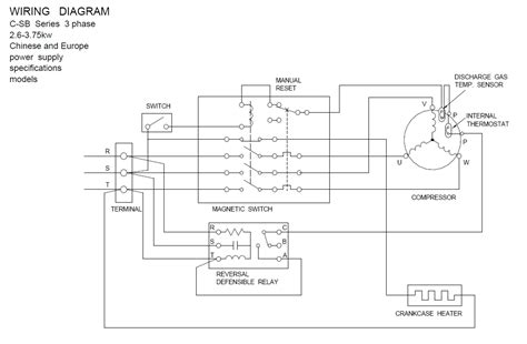 copeland compressor wiring diagram  wiring diagram sample