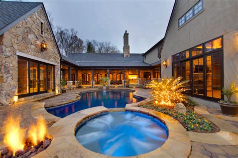 11 U Shaped House Plans With Pool That Will Make You