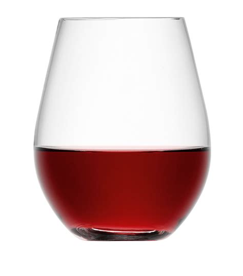 Lsa International Stemless Red Wine Glasses Set Of 4 Harrods Mo