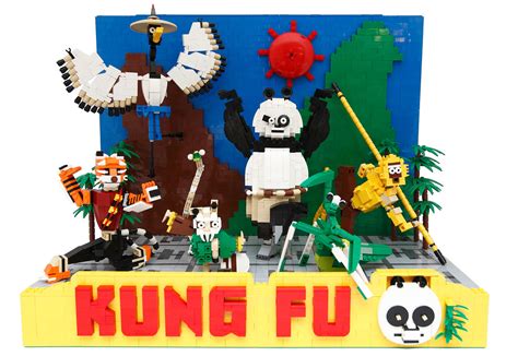 lego kung fu panda created  chiukeung     flickr