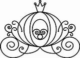 Carriage Cinderella Princess Clipart Pumpkin Drawing Coloring Pages Coach Disney Sketch Getdrawings Clip Decal Carraige Tattoo Silhouette Cenicienta Dibujo Printable sketch template