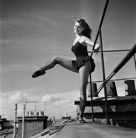 Brigitte Bardot Photographed By Walter Carone Paris 1952