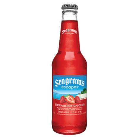 seagrams escapes strawberry daiquiri flavored malt beverage cooler