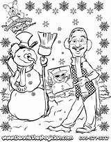 Coloring Sheets Sheet Winter sketch template