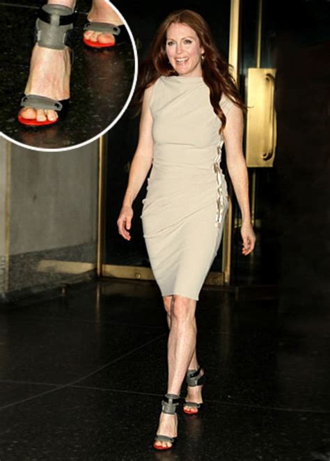 julianne moore stars crazy sexy shoes us weekly