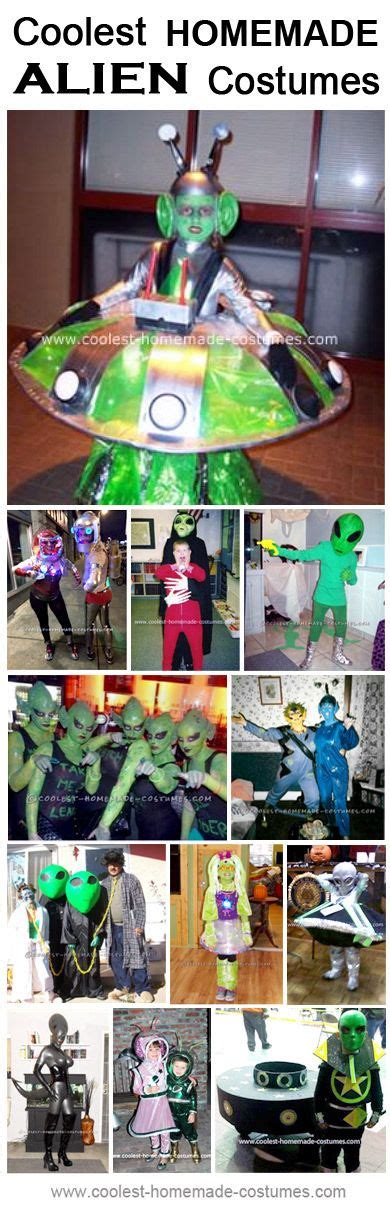 alien costume halloween ideas coolest homemade costume