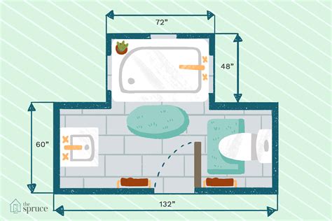 Bathroom Floor Plan With Dimensions Best Home Design Ideas