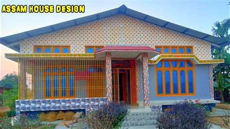 assam type house design house front design youtube