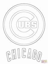 Cubs Chicago Printable Yankees Coloringhome Bing sketch template