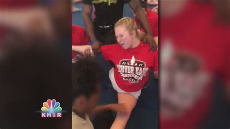 Cheerleaders Forced To Do The Splits Nbc Palm Springs