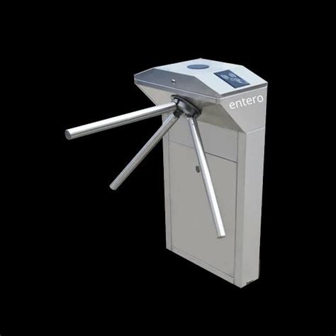 single phase stainless steel tripod turnstile rs  piece daccess security systems private
