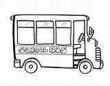 Buses sketch template