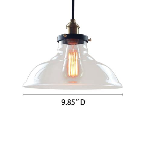 Bell 1 Lights Large Glass Kitchen Pendant Light